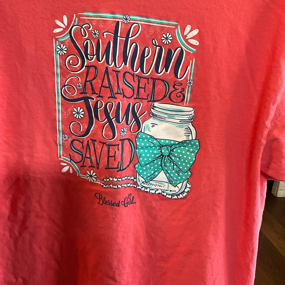 Blessed Girl X-Large SS Tshirt - Picture 7 of 7